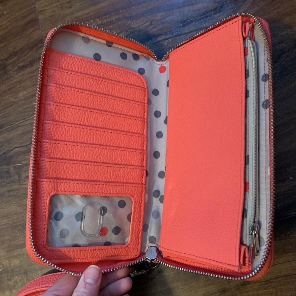 All About The Benjamin’s -Coral Kisses- Thirty One Wallet